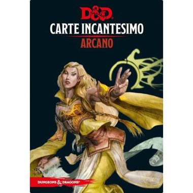 Copertina di Dungeons & Dragons: Carte Incantesimo - Arcano Copertina di Dungeons & Dragons: Carte Incantesimo - Arcano