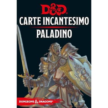 Copertina di Dungeons & Dragons: Carte Incantesimo - Paladino Copertina di Dungeons & Dragons: Carte Incantesimo - Paladino
