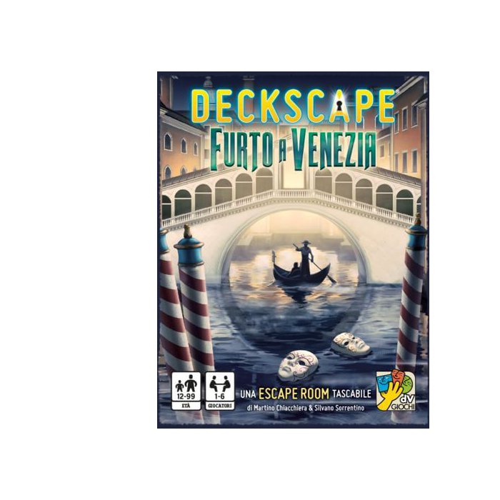 Copertina di Deckscape - Furto a Venezia Copertina di Deckscape - Furto a Venezia