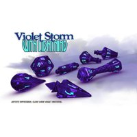 Set di Dadi Hero Wizard (Violet Storm, Lightning)
