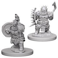Pathfinder - Deep Cuts Miniatures - Dwarf Male Barbarian
