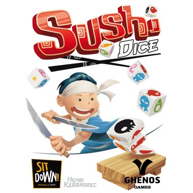 Copertina di Sushi Dice Copertina di Sushi Dice