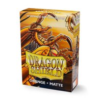 60 Bustine Dragon Shield Japanese Matte - ARANCIONE
