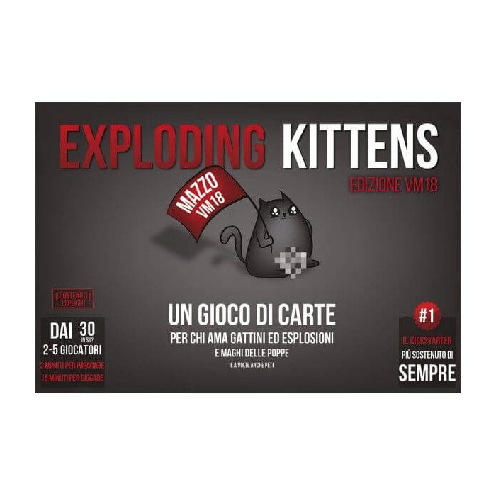 Asmodee - Imploding Kittens - Espansione Gioco di Carte Exploding