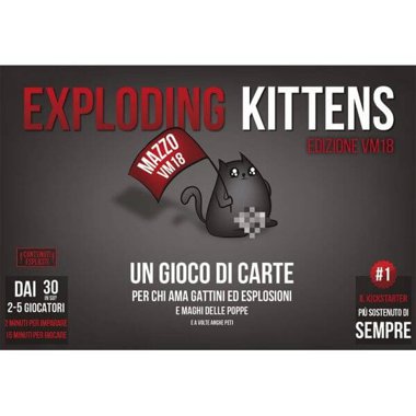 Copertina di Exploding Kittens - VM18 Copertina di Exploding Kittens - VM18