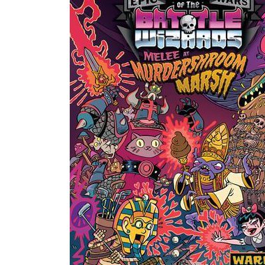 Copertina di Epic Spell Wars of the Battle Wizards: 3 - Melee at Murdershroom Marsh Copertina di Epic Spell Wars of the Battle Wizards: 3 - Melee at Murdershroom Marsh