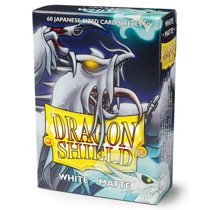 Copertina di Bustine Japanese Dragon Shield Matte 60 (BIANCO) Copertina di Bustine Japanese Dragon Shield Matte 60 (BIANCO)