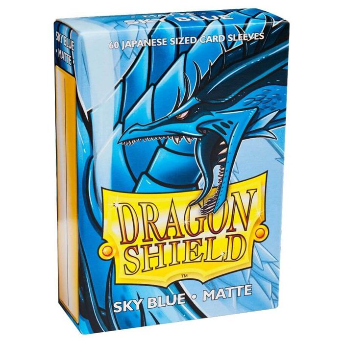 Copertina di Bustine Japanese Dragon Shield Matte 60 (BLU CIELO) Copertina di Bustine Japanese Dragon Shield Matte 60 (BLU CIELO)