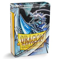 60 Bustine Dragon Shield Japanese Matte - TRASPARENTE