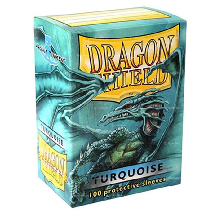 Copertina di Bustine Standard Dragon Shield 100 (TURCHESE) Copertina di Bustine Standard Dragon Shield 100 (TURCHESE)
