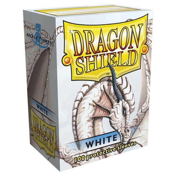 Copertina di Bustine Standard Dragon Shield 100 (BIANCO) Copertina di Bustine Standard Dragon Shield 100 (BIANCO)