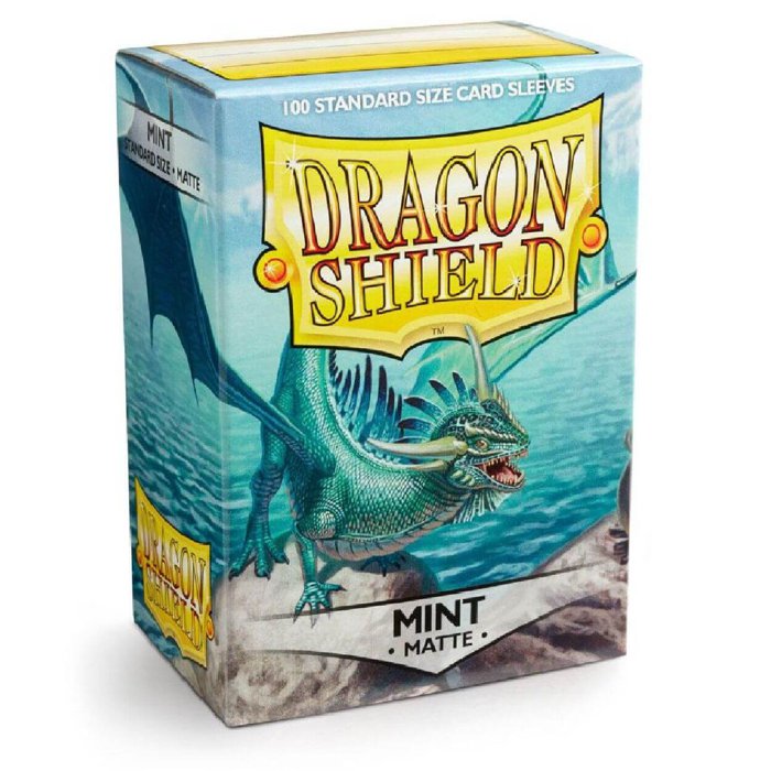 Copertina di Bustine Standard Dragon Shield Matte 100 (MENTA) Copertina di Bustine Standard Dragon Shield Matte 100 (MENTA)