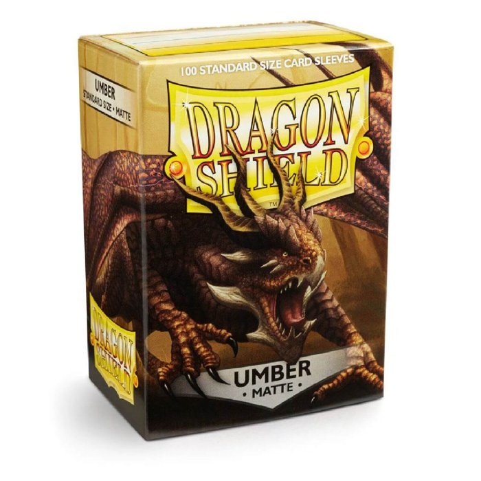 Copertina di Bustine Standard Dragon Shield Matte 100 (UMBER) Copertina di Bustine Standard Dragon Shield Matte 100 (UMBER)