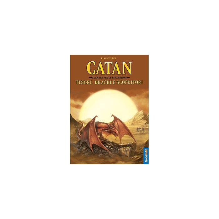 Copertina di Catan: Tesori, Draghi e Scopritori Copertina di Catan: Tesori, Draghi e Scopritori