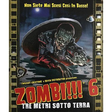 Copertina di Zombi!!!: 6 - Tre Metri sotto Terra Copertina di Zombi!!!: 6 - Tre Metri sotto Terra