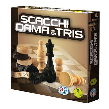 Copertina di Scacchi Dama & Tris Copertina di Scacchi Dama & Tris