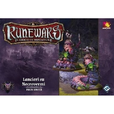 RuneWars Il Gioco di Miniature - Lancieri su Necrovermi