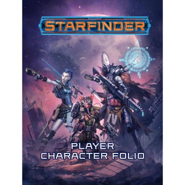 Copertina di Starfinder: Player Character Folio Copertina di Starfinder: Player Character Folio