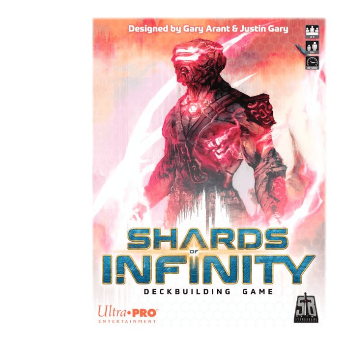 Copertina di Shards of Infinity Copertina di Shards of Infinity