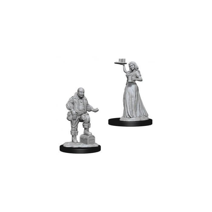 Copertina di Pathfinder: Deep Cuts Miniatures - Merchants (serving girl, merchant) Copertina di Pathfinder: Deep Cuts Miniatures - Merchants (serving girl, merchant)