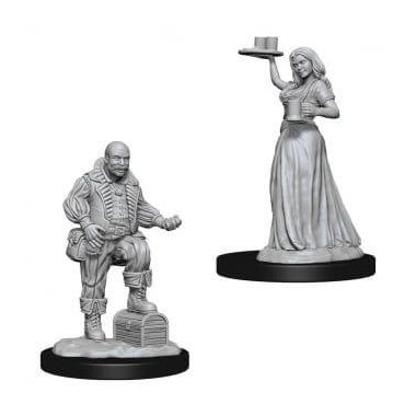 Copertina di Pathfinder: Deep Cuts Miniatures - Merchants (serving girl, merchant) Copertina di Pathfinder: Deep Cuts Miniatures - Merchants (serving girl, merchant)