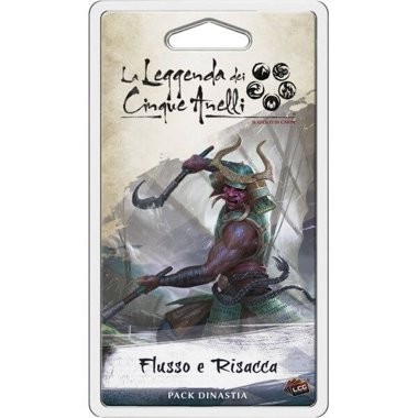 Copertina di La Leggenda dei Cinque Anelli - LCG: Flusso e Risacca Copertina di La Leggenda dei Cinque Anelli - LCG: Flusso e Risacca