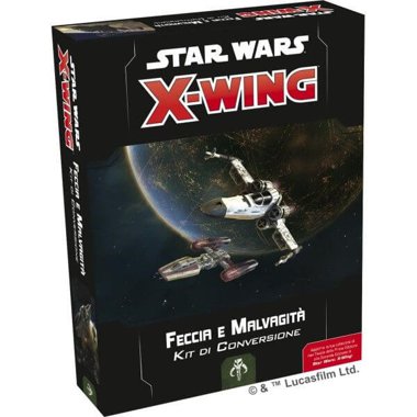 Copertina di Star Wars X-Wing 2E: Kit Conversione - Feccia e Malvagità Copertina di Star Wars X-Wing 2E: Kit Conversione - Feccia e Malvagità