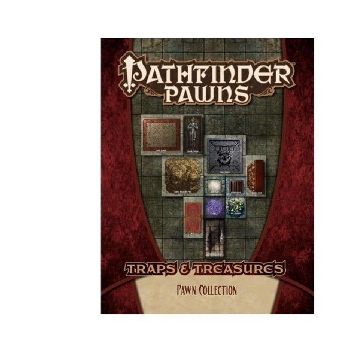 Copertina di Pathfinder Pawns: Traps & Treasures Pawn Collection Copertina di Pathfinder Pawns: Traps & Treasures Pawn Collection