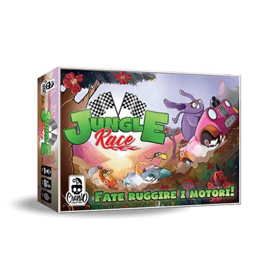 Copertina di Jungle Race Copertina di Jungle Race