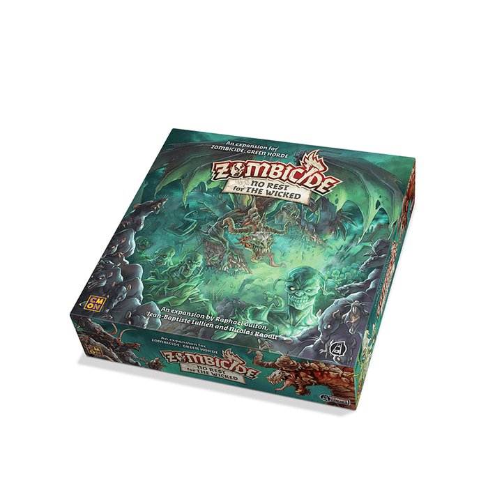 Copertina di Zombicide Black Plague: No Rest for the Wicked Copertina di Zombicide Black Plague: No Rest for the Wicked