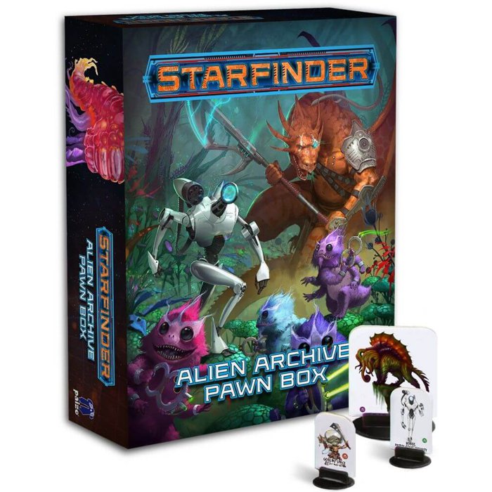 Copertina di Starfinder Pawns: Alien Archive Box Copertina di Starfinder Pawns: Alien Archive Box
