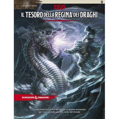 Copertina di Dungeons & Dragons: Il Tesoro della Regina dei Draghi Copertina di Dungeons & Dragons: Il Tesoro della Regina dei Draghi