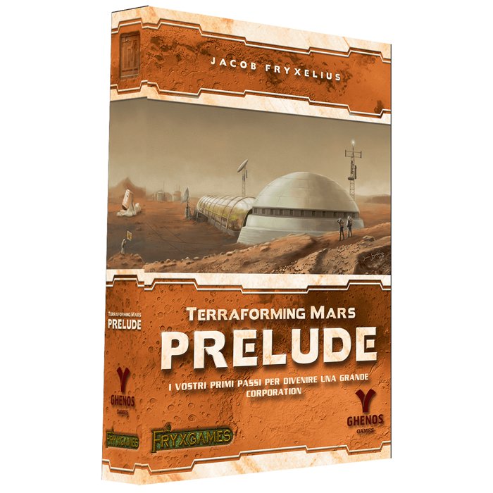 Copertina di Terraforming Mars: Prelude Copertina di Terraforming Mars: Prelude