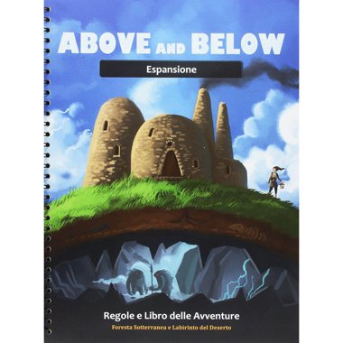 Copertina di Above and Below: Foresta Sotterranea e Labirinto del Deserto Copertina di Above and Below: Foresta Sotterranea e Labirinto del Deserto