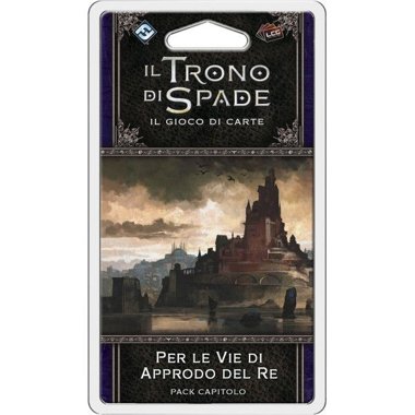 Copertina di Il Trono di Spade - LCG: Per le Vie di Approdo del Re Copertina di Il Trono di Spade - LCG: Per le Vie di Approdo del Re