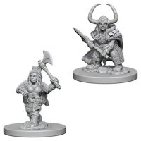 Nolzur's Marvelous Miniatures - Dwarf Female Barbarian