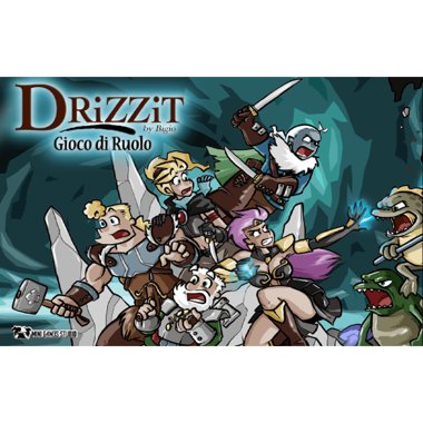 Copertina di Drizzit - Il Gioco di Ruolo Copertina di Drizzit - Il Gioco di Ruolo