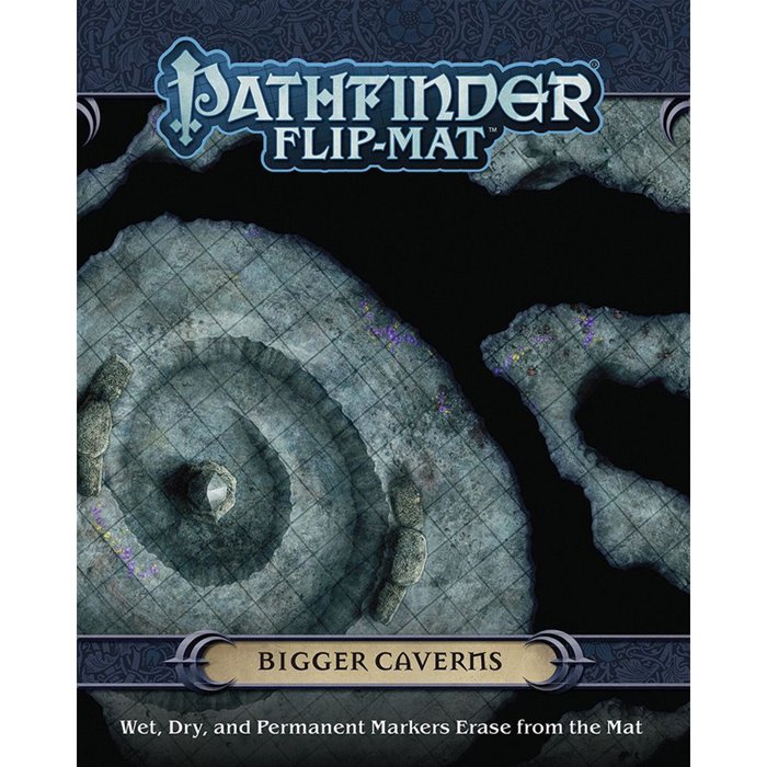 Copertina di Pathfinder Flip-Mat: Bigger Caverns Copertina di Pathfinder Flip-Mat: Bigger Caverns