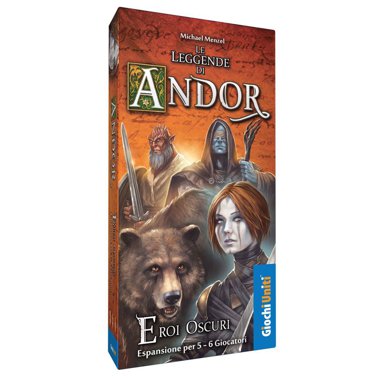 Copertina di Le Leggende di Andor: Eroi Oscuri Copertina di Le Leggende di Andor: Eroi Oscuri