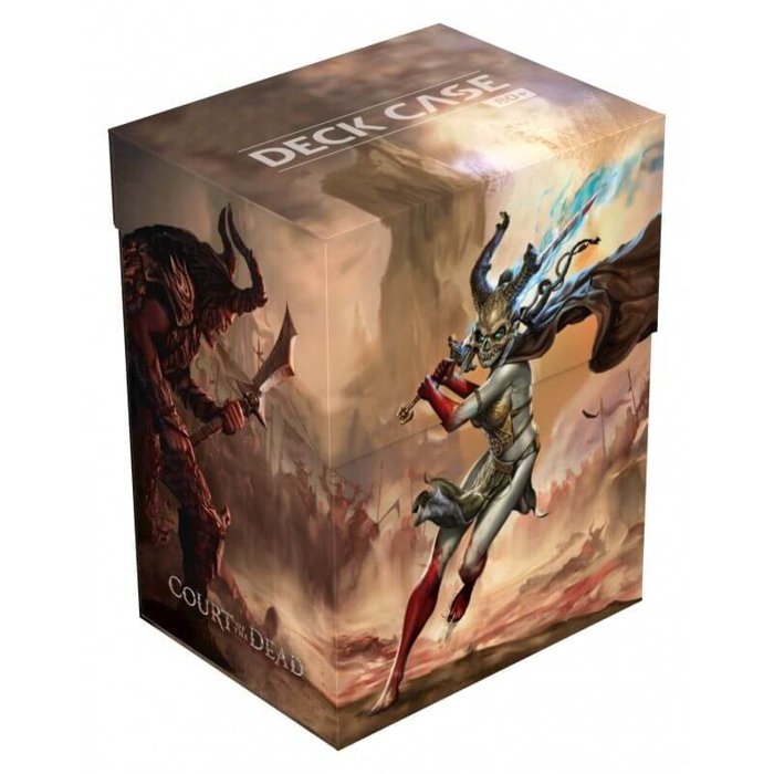 Copertina di Porta Mazzo Ultimate Guard 80 (COURT OF THE DEAD - DEATH'S VALKYRIE) Copertina di Porta Mazzo Ultimate Guard 80 (COURT OF THE DEAD - DEATH'S VALKYRIE)