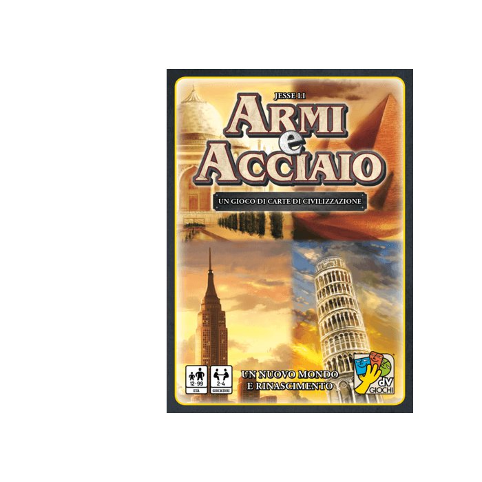 Copertina di Armi e Acciaio Copertina di Armi e Acciaio