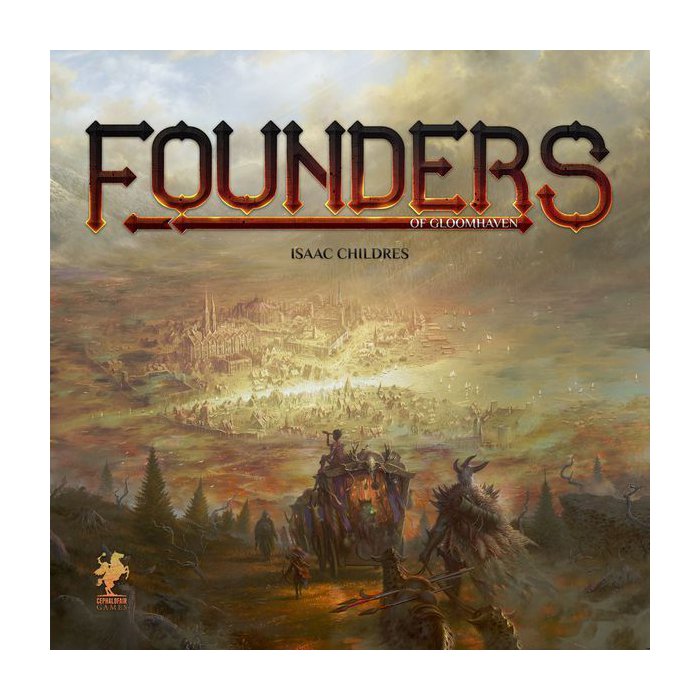 Copertina di Founders of Gloomhaven Copertina di Founders of Gloomhaven