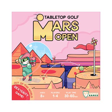 Copertina di Mars Open - Tabletop Golf Copertina di Mars Open - Tabletop Golf