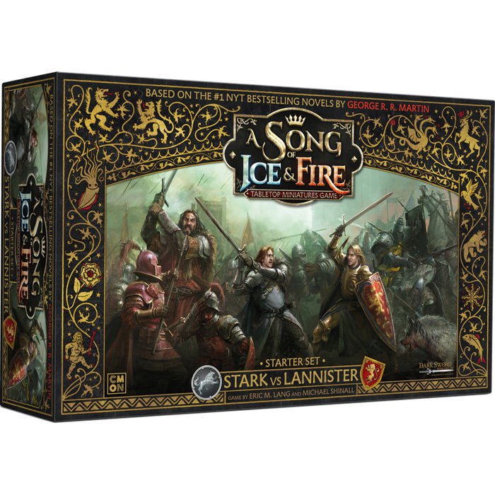 Copertina di A Song of Ice and Fire: Starter Set - Stark vs Lannister Copertina di A Song of Ice and Fire: Starter Set - Stark vs Lannister