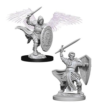Copertina di D&D: Nolzur's Marvelous Miniatures - Aasimar Male Paladin Copertina di D&D: Nolzur's Marvelous Miniatures - Aasimar Male Paladin