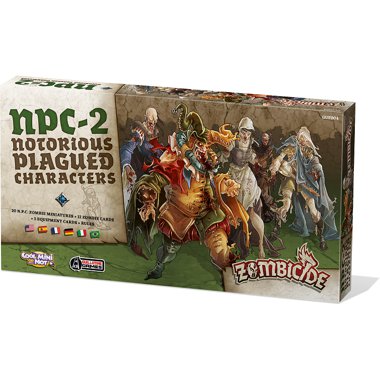 Copertina di Zombicide - Black Plague: NPC-2 Copertina di Zombicide - Black Plague: NPC-2