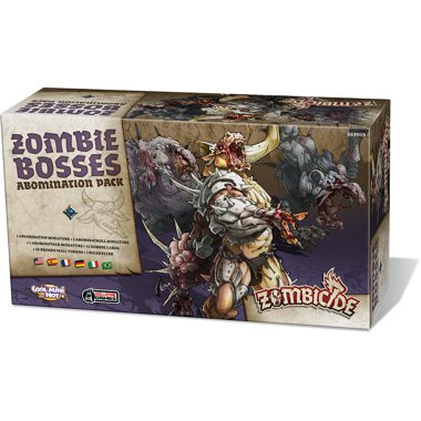 Copertina di Zombicide - Black Plague: Zombie Bosses Abomination Pack Copertina di Zombicide - Black Plague: Zombie Bosses Abomination Pack