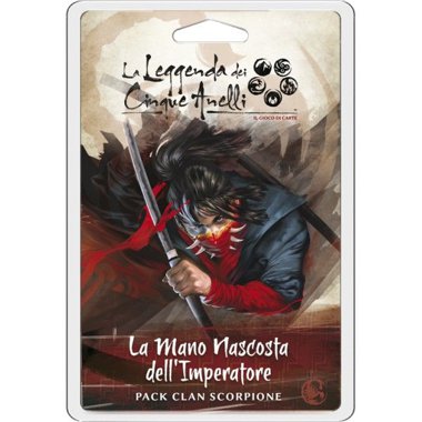 Copertina di La Leggenda dei Cinque Anelli - LCG: La Mano Nascosta dell'Imperatore Copertina di La Leggenda dei Cinque Anelli - LCG: La Mano Nascosta dell'Imperatore