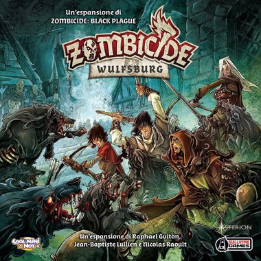 Copertina di Zombicide - Black Plague: Wulfsburg Copertina di Zombicide - Black Plague: Wulfsburg