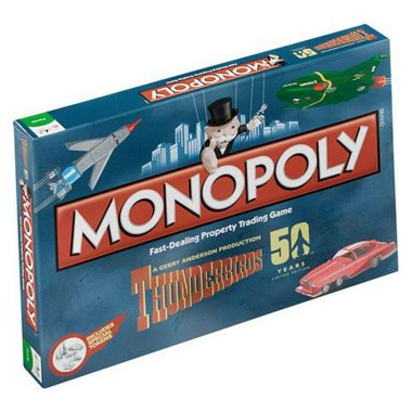 Copertina di Monopoly - Thunderbirds 50th Anniversary Edition Copertina di Monopoly - Thunderbirds 50th Anniversary Edition